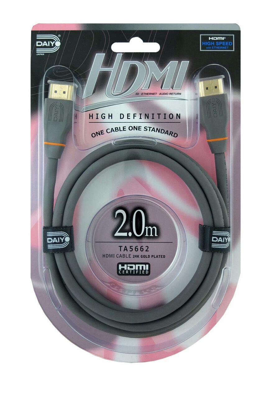 كابل HDMI دو متری دايو مدل TA 5662